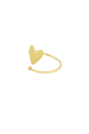 Ring LOVELY HEART - Goud - Stainless Steel