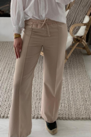 JUNE - Broek - Beige