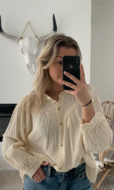 FLEUR - Blouse - Beige