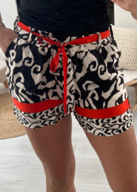 MADDOX - Korte broek - Zwart wit