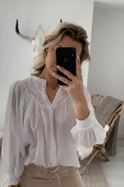 PUCK - Blouse - Wit