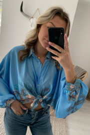 VALERIE - Blouse - Blauw