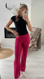 LINDE - Bomber jas - Roze glitter