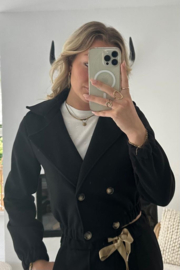 LAURA - Jasje/Blazer - Zwart