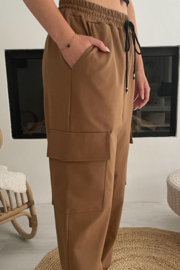 CLEO - Worker broek - Camel