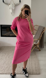 BELLE - Jurk - Fuchsia