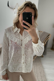 LOU - Blouse - Wit