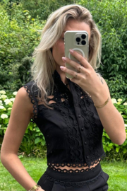 JADE - Top en Broek - Zwart