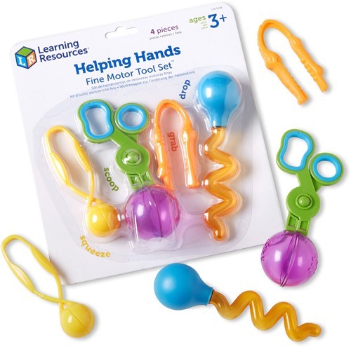 Learning Resources - Helping Hands Fine Motor Tool Set