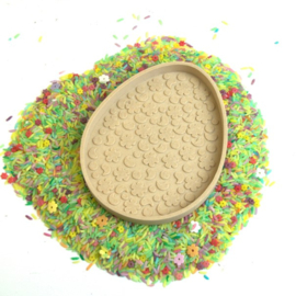 Bio playtray Paasei met houtvezel