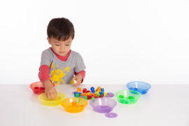 Tickit Doorschijnende kleursorteerschalen