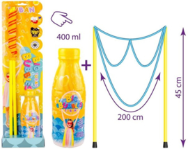 Tuban - Set – Giant Bubble Wand Glasses + Liquid 400 ml