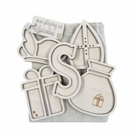 Mini Vulvormen Set Sinterklaas