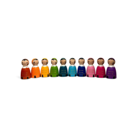 12 verschillende kleuren keuze peggdolls Atelier Nouk