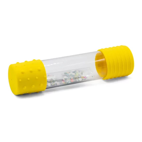 Hervulbare Sensorybottle Jellystone geel