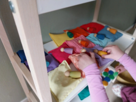 Pittenzakjes regenboog set