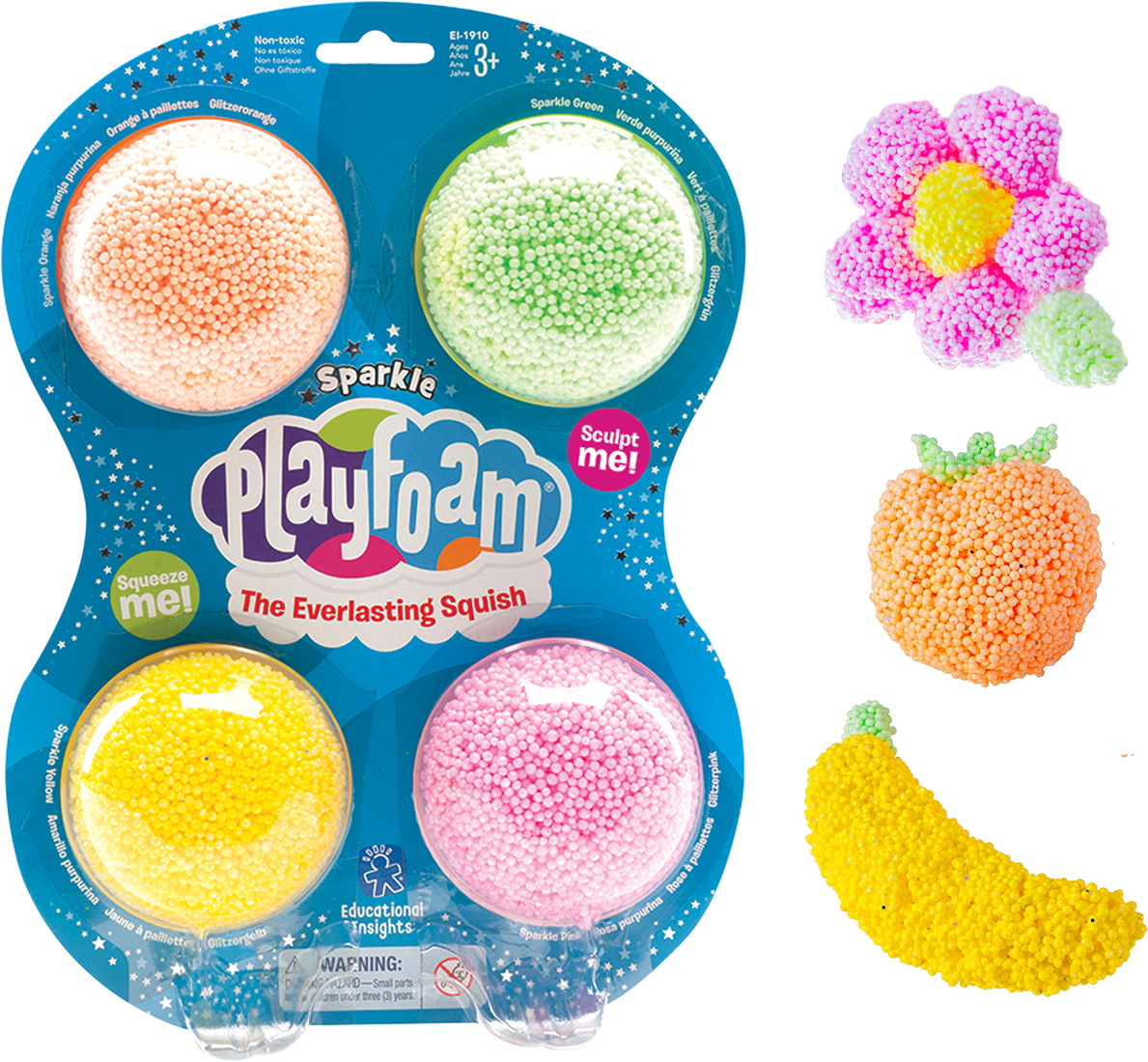 Learning Resources - Playfoam Sparkle (4 Pack)