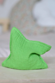 Pittenzakje pastel groen