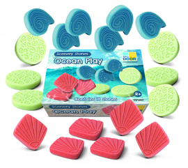 Scenery Stones Ocean Play