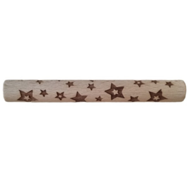 Houten roller sterren