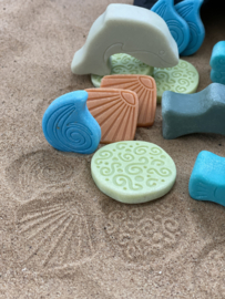 Scenery Stones Ocean Play