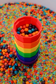 Regenboog Zeefjesset Small van X Creator