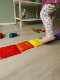 Pittenzakjes regenboog set