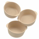 Inspiremyplay Nesting Bowl set Natural