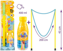 Tuban - Set – Giant Bubble Wand + Liquid 400 ml