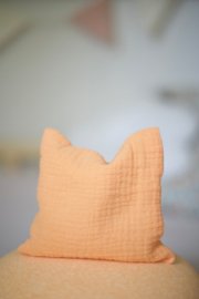 Pittenzakje pastel oranje