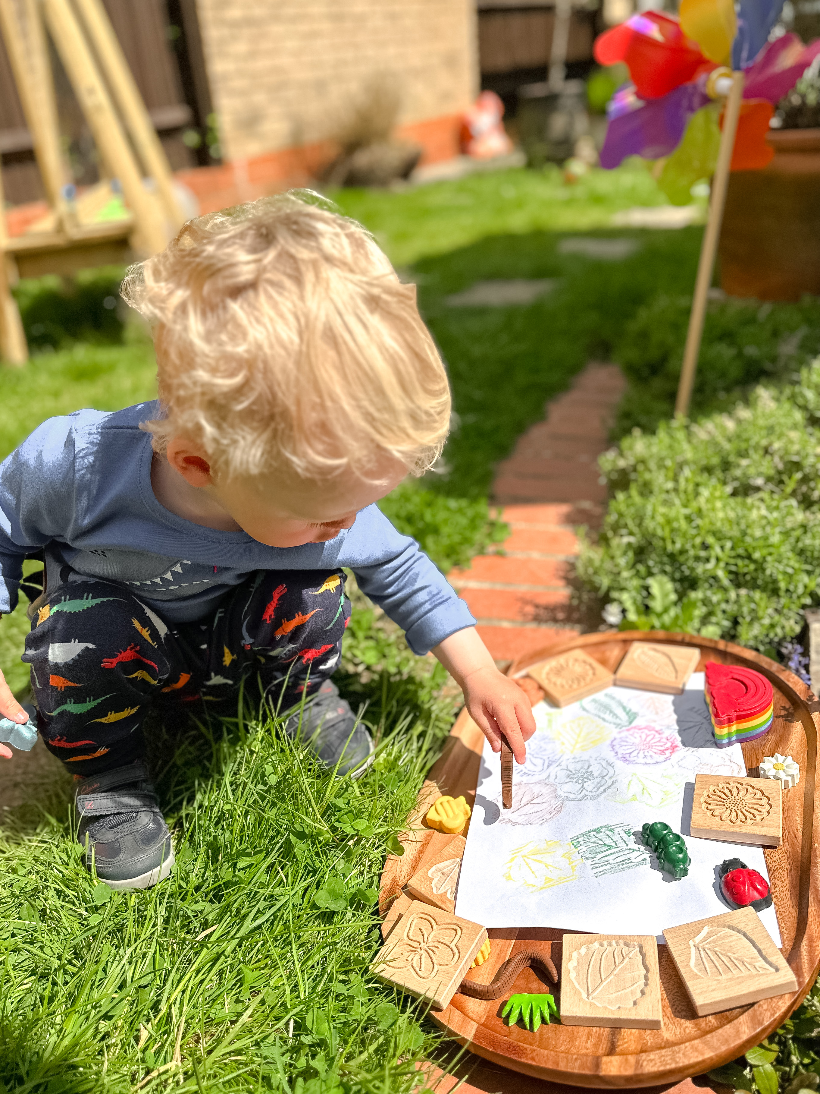 Match Me – Sensory Leaf Tiles