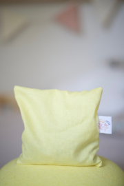 Pittenzakje pastel geel