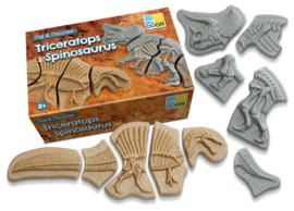 Dig & Discover Triceratops en Spinosaurus