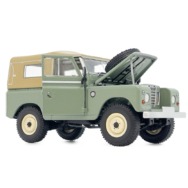 Landrover Series 3 88 softtop atlantic green, schaal 1:32