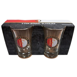 Feyenoord 2-pack borrelglaasjes