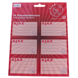 Ajax school etiketten