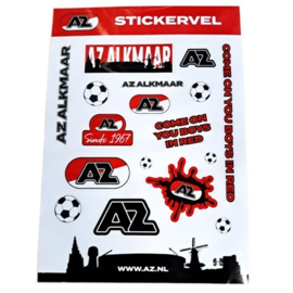 AZ stickervel