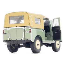 Landrover Series 3 88 softtop atlantic green, schaal 1:32