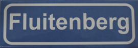 Koelkastmagneet plaatsnaambord Fluitenberg