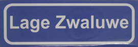 Koelkastmagneet plaatsnaambord Lage Zwaluwe