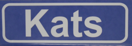 Koelkastmagneet plaatsnaambord  Kats