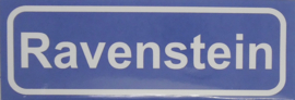 Koelkastmagneet plaatsnaambord Ravenstein