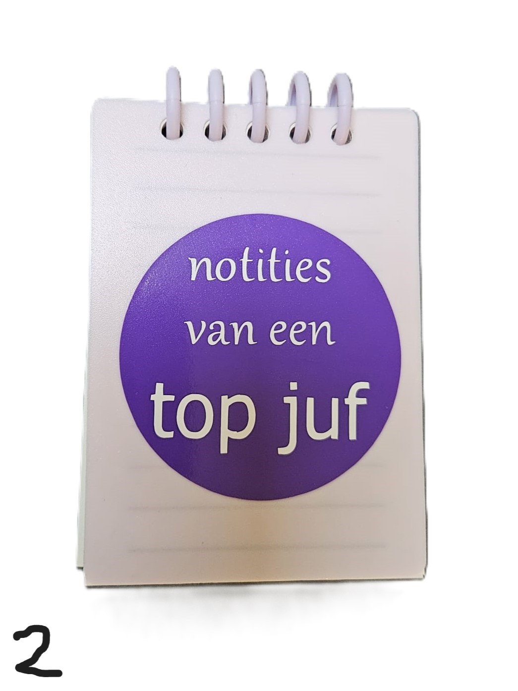 Klein Notitieboekje – Voor de Liefste Juf