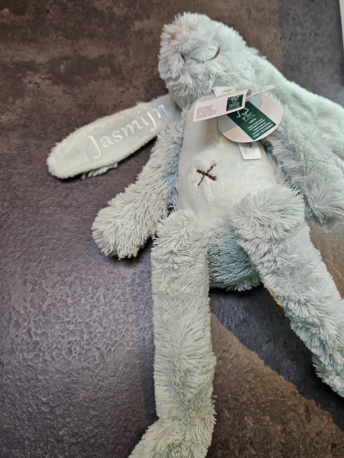 Happy Horse Knuffel Konijn 28 cm – Met Eventueel Naam op het Oor