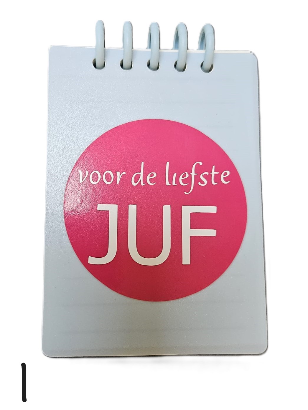 Klein Notitieboekje – Voor de Liefste Juf