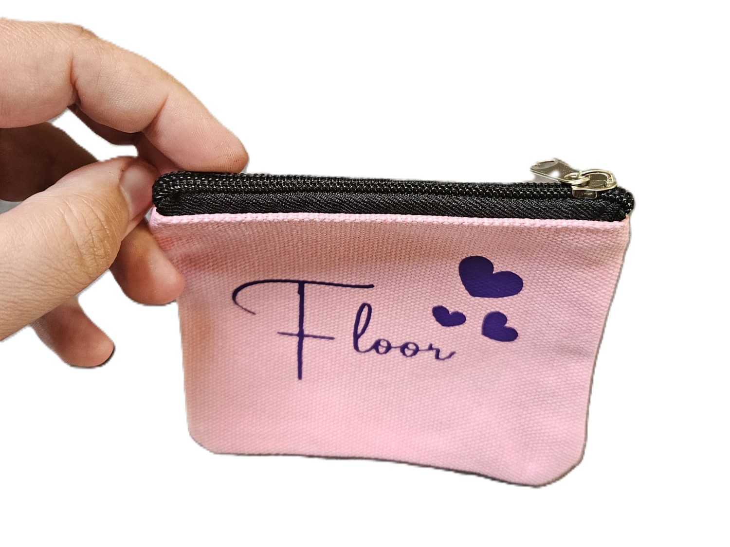 Kleine Etui/Portemonnee met Naam of Tekst – Compact, Handig & Persoonlijk