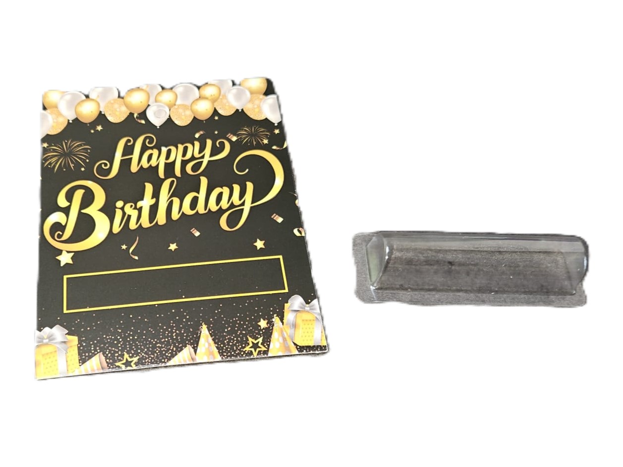 Kaart “Happy Birthday” met Geldhouder – Vrolijk & Praktisch Cadeau