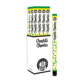 Confetti Shooter Groen Geel 80 cm