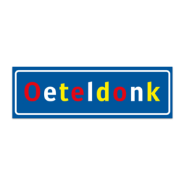 Plaatsnaambord Oeteldonk Magneet