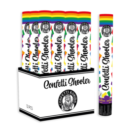 Confetti Shooter Rainbow 38 cm